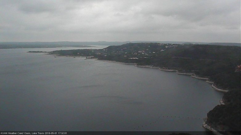 Lake Travis webcam, May 1, 2018 5:00 PM CT