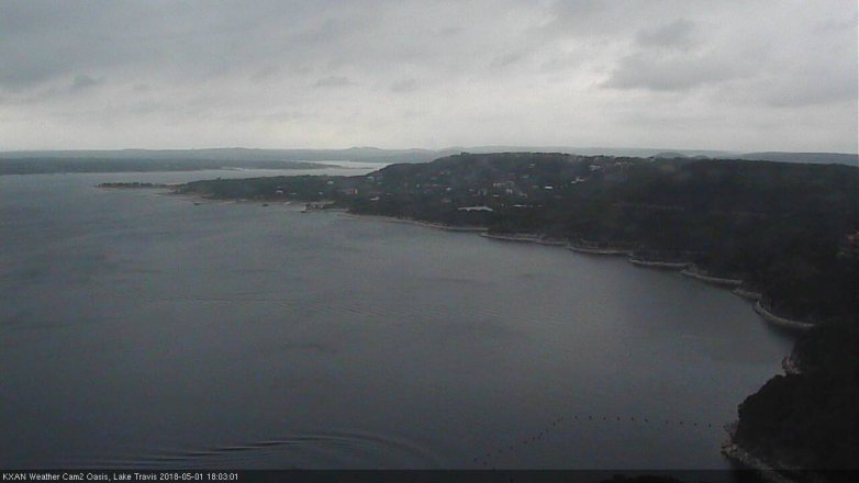 Lake Travis webcam, May 1, 2018 5:15 PM CT