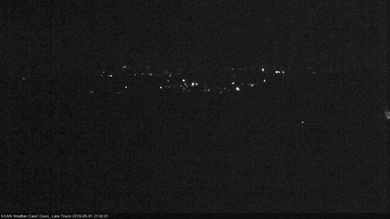 Lake Travis webcam, May 1, 2018 8:10 PM CT