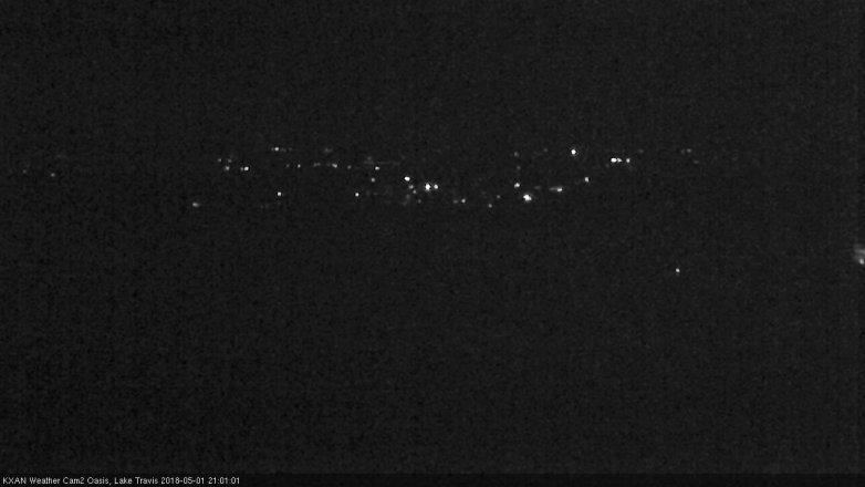 Lake Travis webcam, May 1, 2018 8:30 PM CT