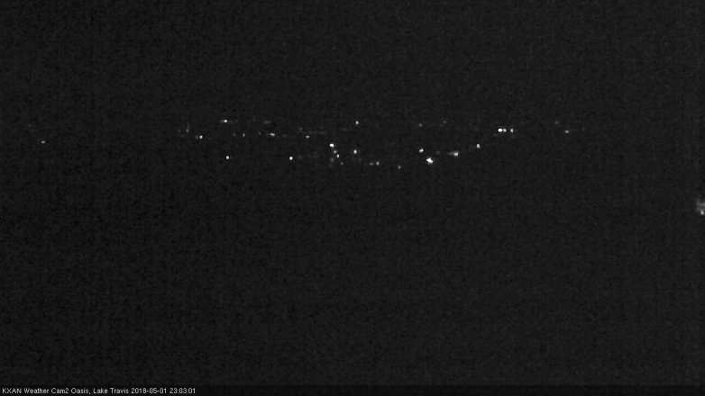 Lake Travis webcam, May 1, 2018 10:15 PM CT