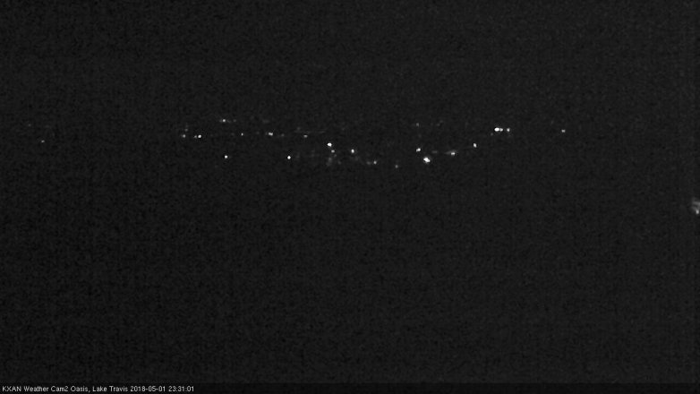 Lake Travis webcam, May 1, 2018 10:55 PM CT