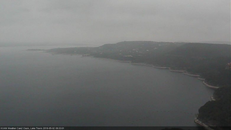 Lake Travis webcam, May 2, 2018 9:05 AM CT