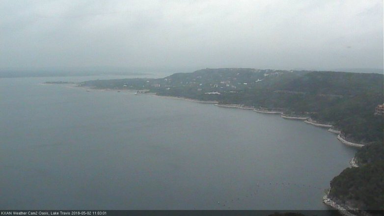 Lake Travis webcam, May 2, 2018 10:15 AM CT