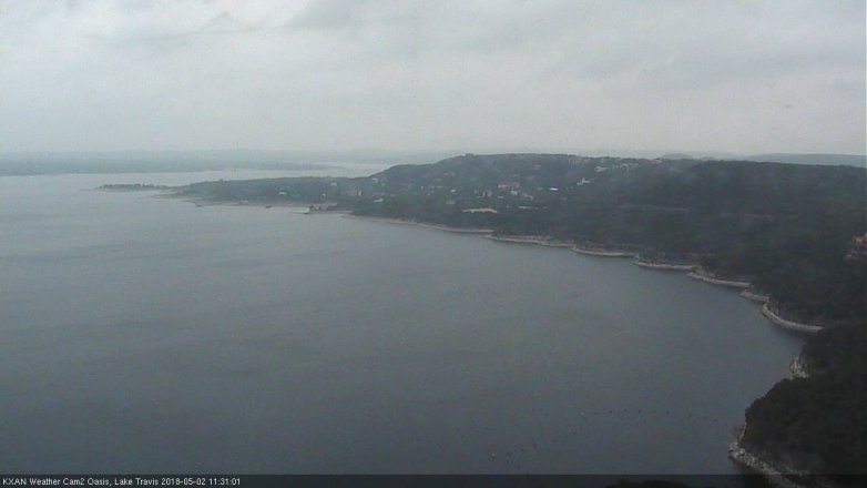Lake Travis webcam, May 2, 2018 10:35 AM CT