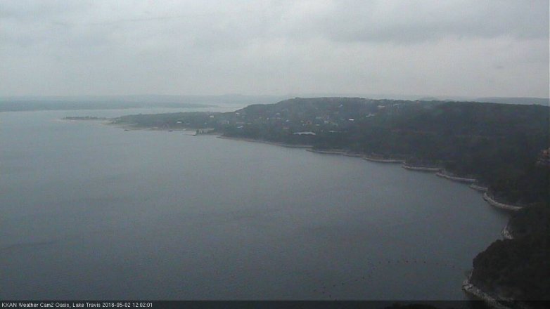 Lake Travis webcam, May 2, 2018 11:05 AM CT