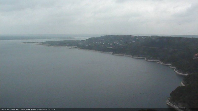 Lake Travis webcam, May 2, 2018 11:40 AM CT