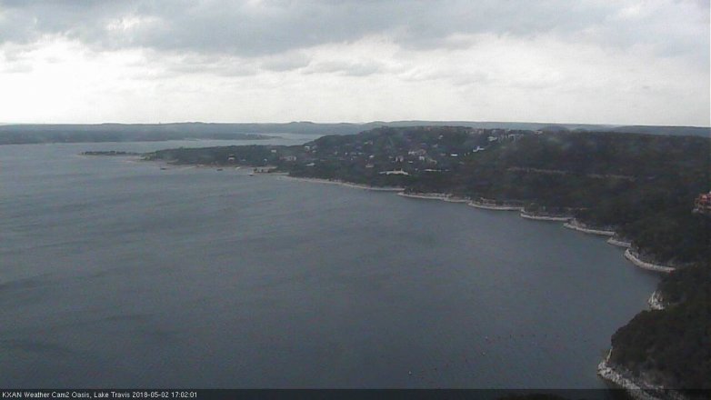 Lake Travis webcam, May 2, 2018 4:25 PM CT