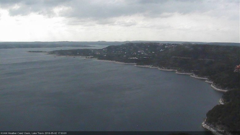 Lake Travis webcam, May 2, 2018 4:30 PM CT