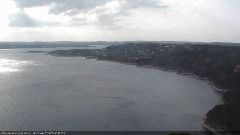 Lake Travis webcam, May 2, 2018 5:20 PM CT
