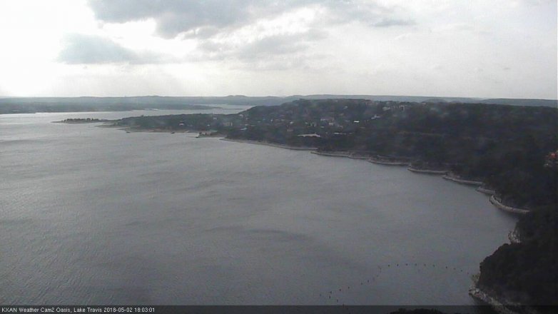 Lake Travis webcam, May 2, 2018 5:25 PM CT
