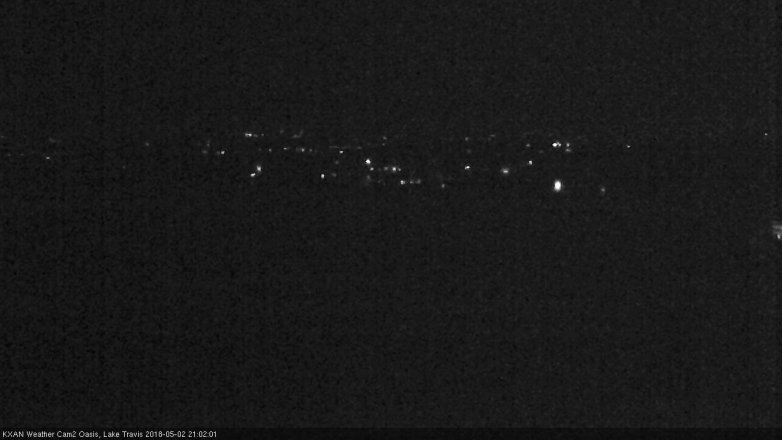 Lake Travis webcam, May 2, 2018 8:05 PM CT