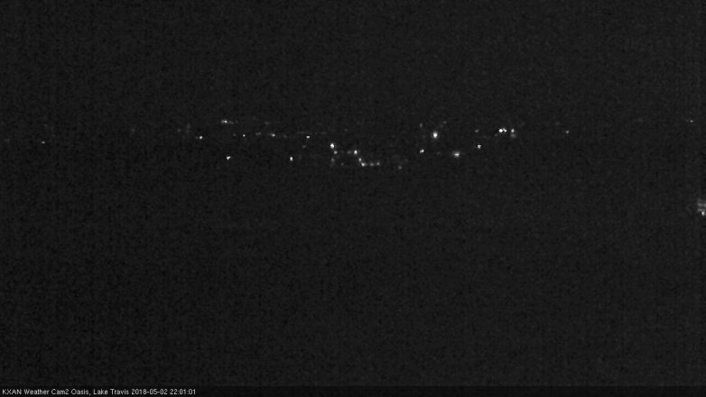 Lake Travis webcam, May 2, 2018 9:10 PM CT