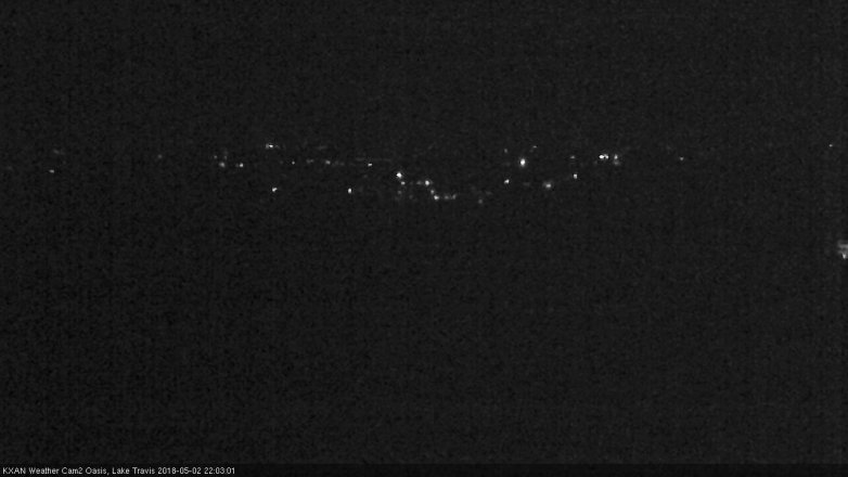 Lake Travis webcam, May 2, 2018 9:25 PM CT