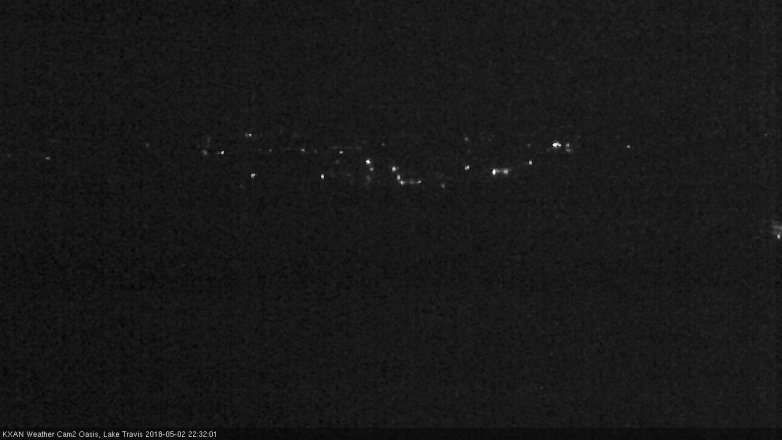 Lake Travis webcam, May 2, 2018 9:40 PM CT