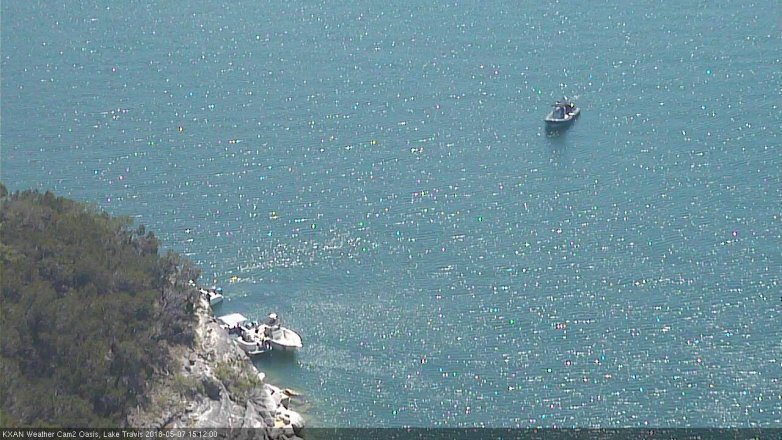 Lake Travis webcam, May 7, 2018 2:15 PM CT