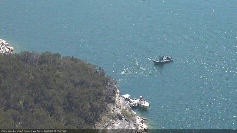 Lake Travis webcam, May 7, 2018 2:25 PM CT