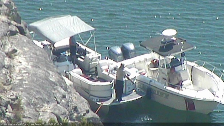 Lake Travis webcam, May 7, 2018 2:45 PM CT