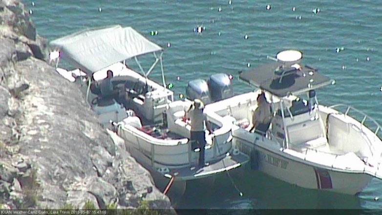 Lake Travis webcam, May 7, 2018 2:50 PM CT