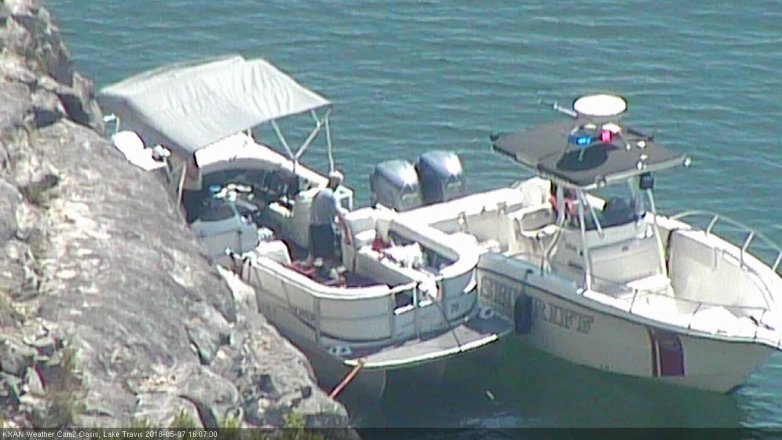 Lake Travis webcam, May 7, 2018 3:10 PM CT