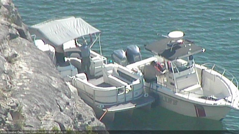 Lake Travis webcam, May 7, 2018 3:45 PM CT