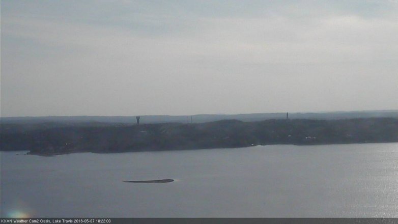 Lake Travis webcam, May 7, 2018 5:25 PM CT