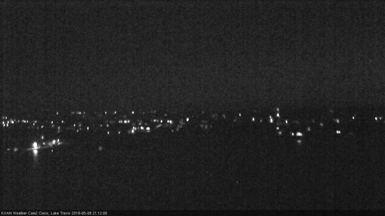 Lake Travis webcam, May 8, 2018 8:15 PM CT