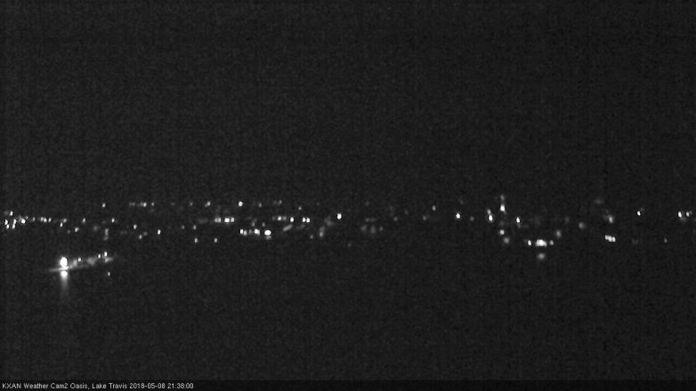 Lake Travis webcam, May 8, 2018 8:40 PM CT