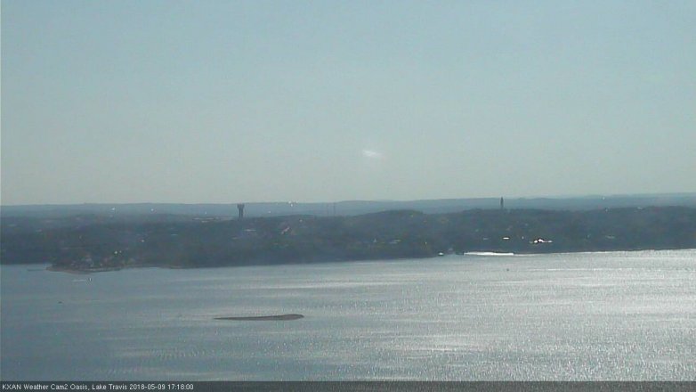 Lake Travis webcam, May 9, 2018 4:20 PM CT