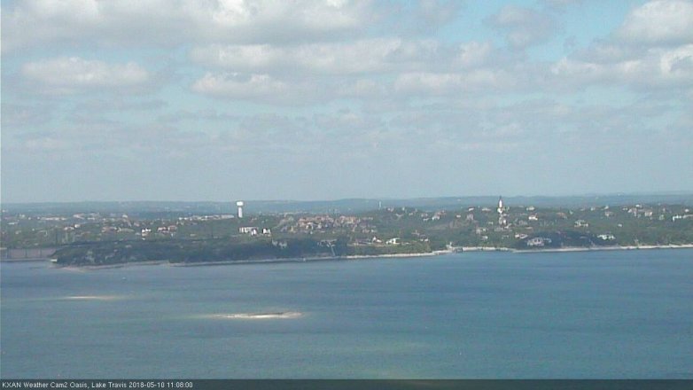 Lake Travis webcam, May 10, 2018 10:10 AM CT