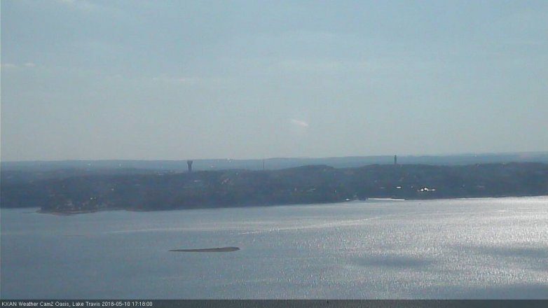 Lake Travis webcam, May 10, 2018 4:20 PM CT