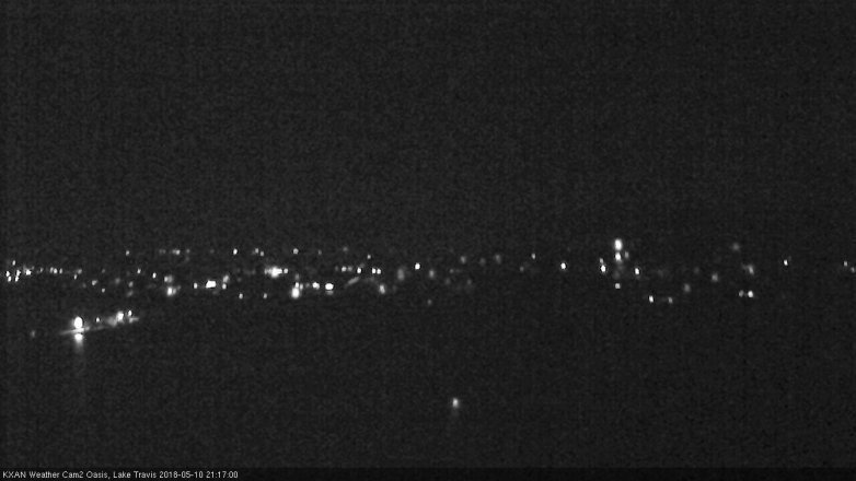 Lake Travis webcam, May 10, 2018 8:20 PM CT