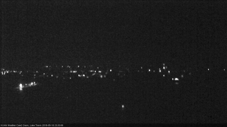 Lake Travis webcam, May 10, 2018 10:35 PM CT