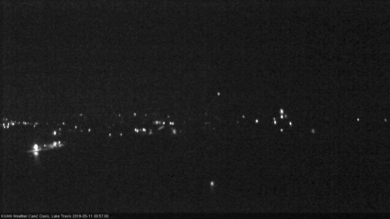 Lake Travis webcam, May 10, 2018 12:00 AM CT
