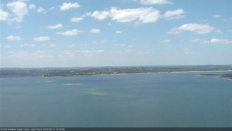 Lake Travis webcam, May 11, 2018 12:20 PM CT