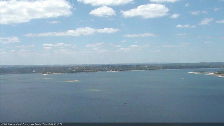 Lake Travis webcam, May 11, 2018 12:50 PM CT