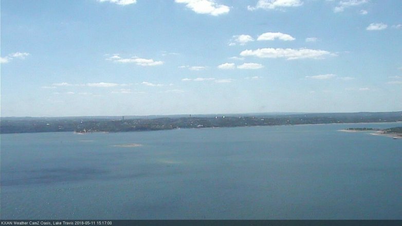 Lake Travis webcam, May 11, 2018 2:20 PM CT