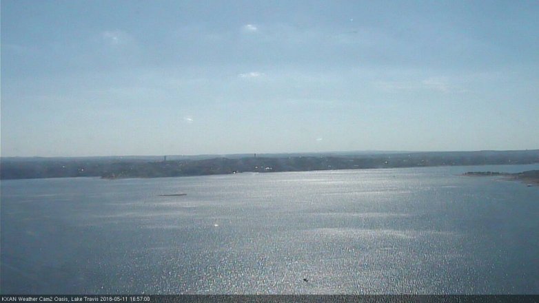Lake Travis webcam, May 11, 2018 4:00 PM CT