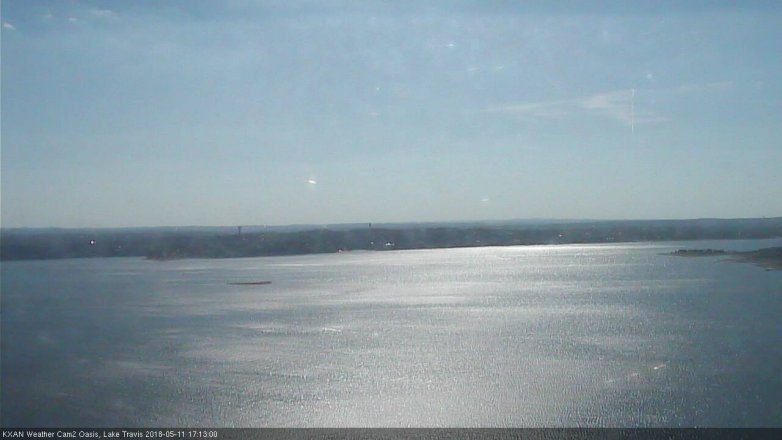 Lake Travis webcam, May 11, 2018 4:15 PM CT