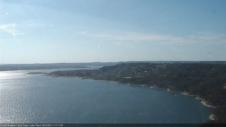 Lake Travis webcam, May 11, 2018 4:20 PM CT