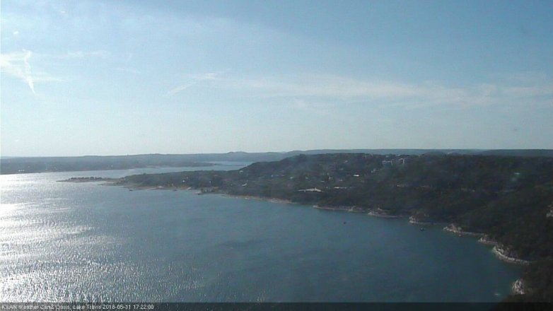 Lake Travis webcam, May 11, 2018 4:25 PM CT