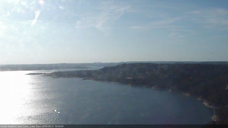 Lake Travis webcam, May 11, 2018 5:10 PM CT