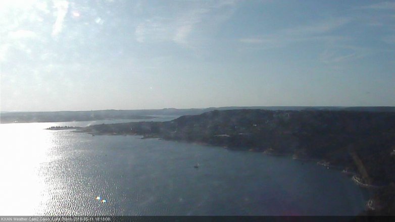 Lake Travis webcam, May 11, 2018 5:20 PM CT