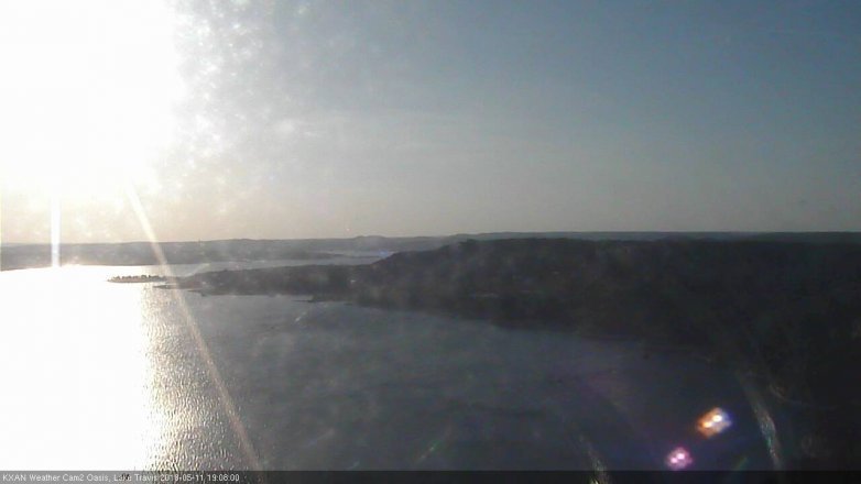 Lake Travis webcam, May 11, 2018 6:10 PM CT
