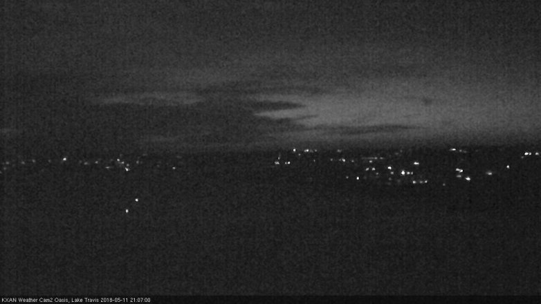 Lake Travis webcam, May 11, 2018 8:10 PM CT
