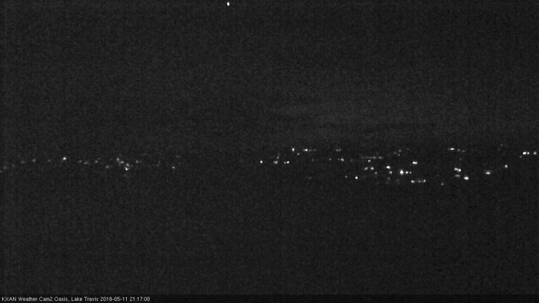 Lake Travis webcam, May 11, 2018 8:20 PM CT