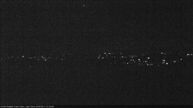 Lake Travis webcam, May 11, 2018 8:25 PM CT