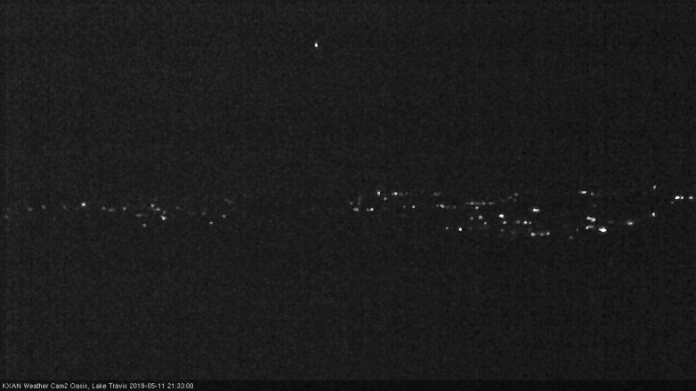 Lake Travis webcam, May 11, 2018 8:35 PM CT