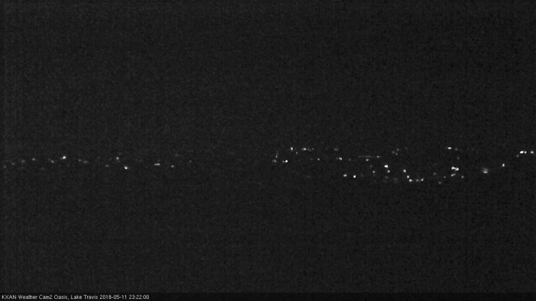 Lake Travis webcam, May 11, 2018 10:25 PM CT