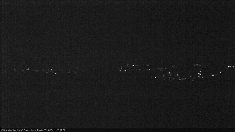 Lake Travis webcam, May 11, 2018 10:40 PM CT